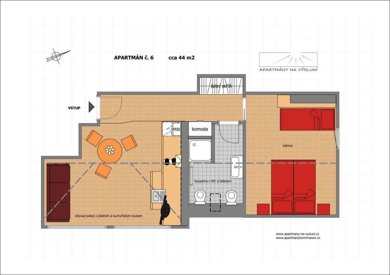 Apartmany Na Vysluni Horní Maxov Extérieur photo