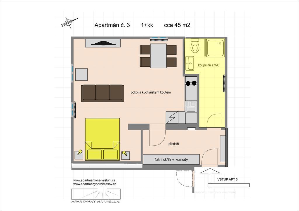 Apartmany Na Vysluni Horní Maxov Extérieur photo
