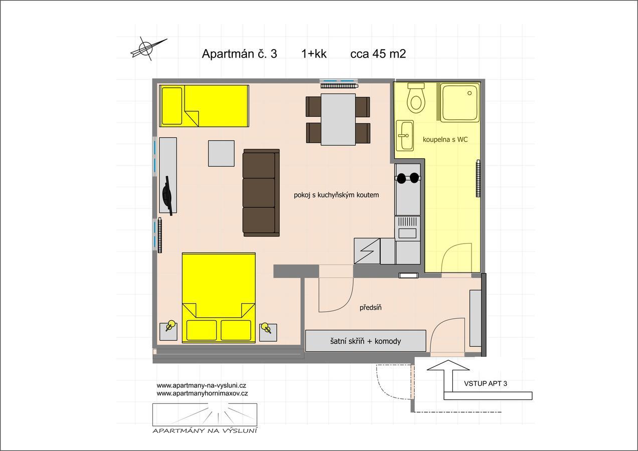 Apartmany Na Vysluni Horní Maxov Extérieur photo