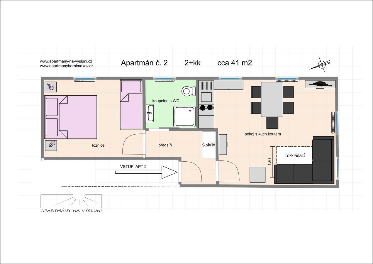 Apartmany Na Vysluni Horní Maxov Extérieur photo